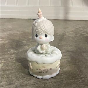 Precious Moments Pastel Cake Topper Figurine